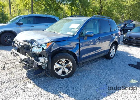 2014 Subaru Forester 2.5I Premium из США, поврежденный, VIN JF2SJAEC0EH535662